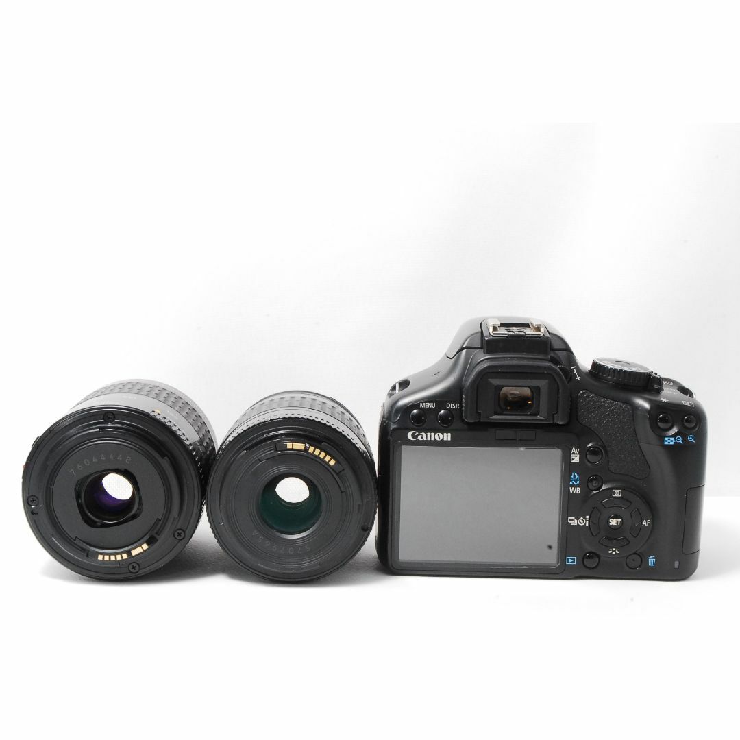 【限定販売】 ⭐ダブルレンズ⭐Canon - Canon キャノン レンズ X2 Kiss EOS デジタルカメラ