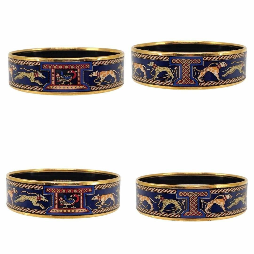 HERMES - 【美品】エルメス エマイユGM バングル 七宝焼 古代 HERMES - 【美品】エルメス エマイユGM バングル 七宝焼 古代