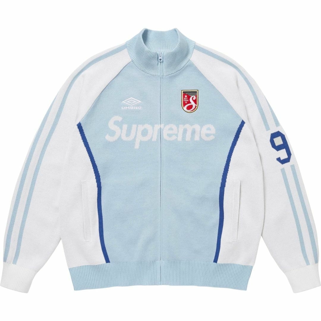 Supreme - Supreme Umbro Zip Up Sweater ジャージ BLUE Mの通販 Supreme - Supreme Umbro Zip Up Sweater ジャージ BLUE Mの通販