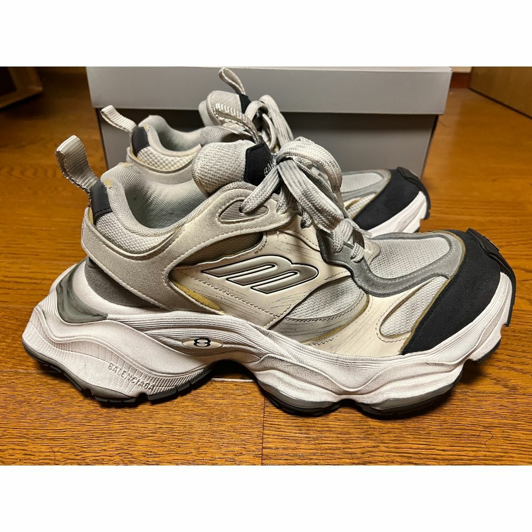 BALENCIAGA - BALENCIAGA CARGO スニーカー ホワイト 43 BALENCIAGA - BALENCIAGA CARGO スニーカー ホワイト 43