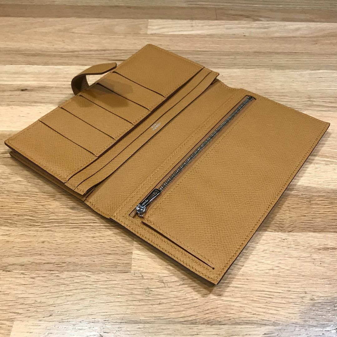 HERMES - 超美品 エルメス ベアンスフレ エプソン セサミ SV金具 HERMES - 超美品 エルメス ベアンスフレ エプソン セサミ SV金具