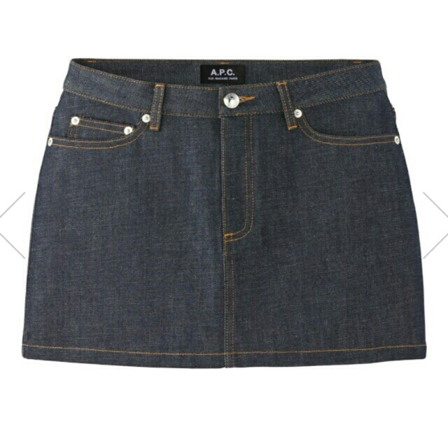 A.P.C(アーペーセー)のa.p.c. denim mini. レディースのスカート(ミニスカート)の商品写真