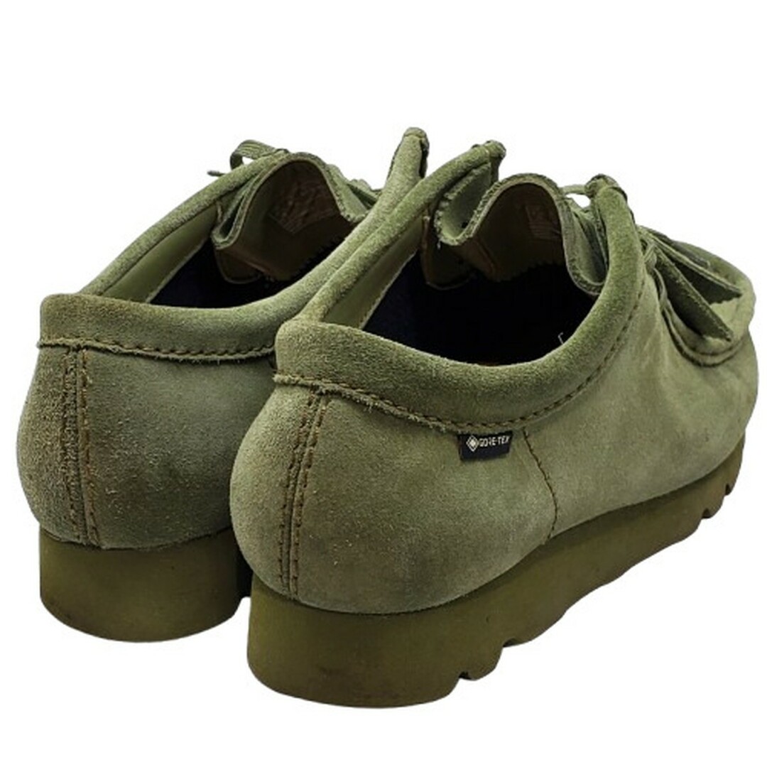 Clarks - CLARKS Wallabee GTX 261740447080 グリーン ワラビー Clarks - CLARKS Wallabee GTX 261740447080 グリーン ワラビー