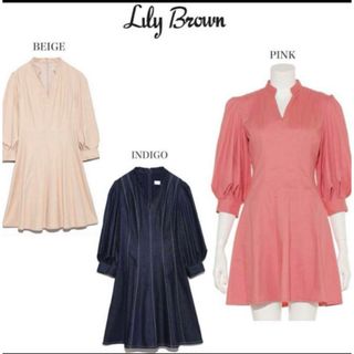 Lily Brown - Lily brown リリーブラウン ギャザーディティール Lily Brown - Lily brown リリーブラウン ギャザーディティール