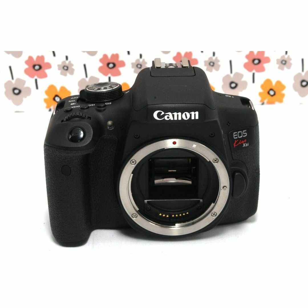 Canon - 【返品保証】❤スマホ転送OK❤CANON KISS X8i❤Wi-Fi Canon - 【返品保証】❤スマホ転送OK❤CANON KISS X8i❤Wi-Fi