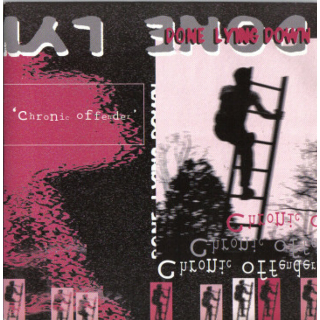 英7" Done Lying Down Chronic Offender DLD001 Immaterial Records /00080 エンタメ/ホビーのエンタメ その他(その他)の商品写真