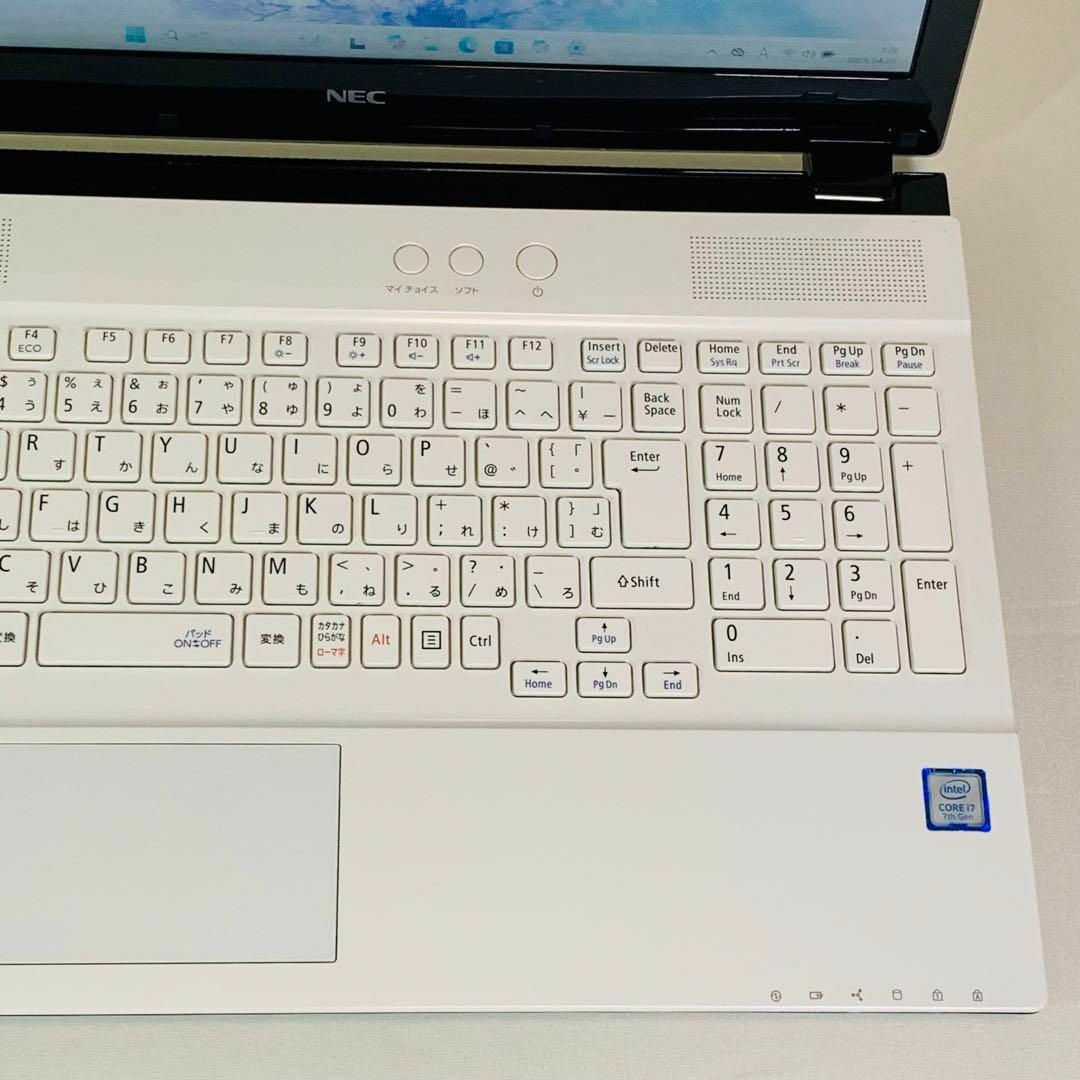 NEC - Core i7✨SSD1TB✨32GB✨カメラ✨NEC✨ホワイト✨ノート NEC - Core i7✨SSD1TB✨32GB✨カメラ✨NEC✨ホワイト✨ノート
