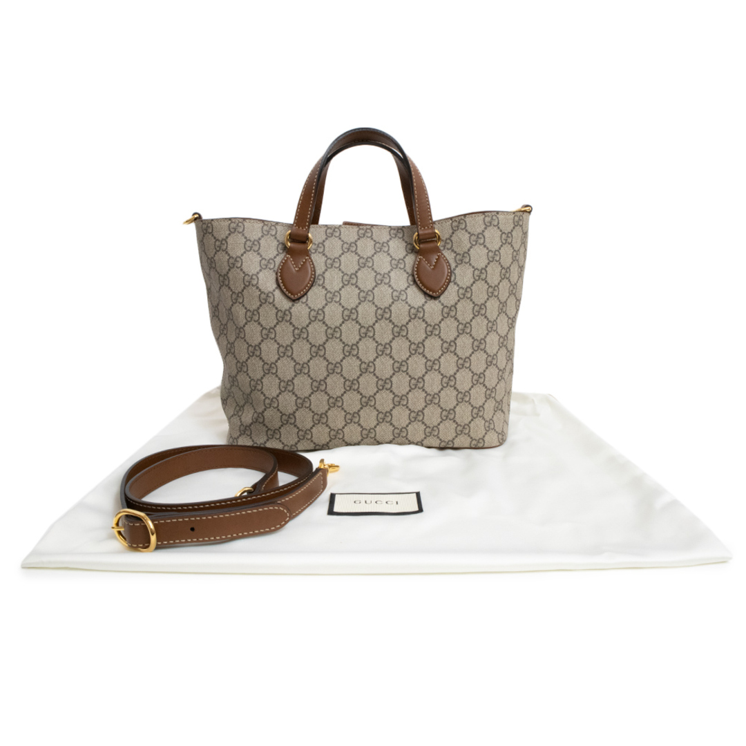 GUCCI - グッチ トート 2Way ショルダー ハンドバッグ 斜め掛け GUCCI - グッチ トート 2Way ショルダー ハンドバッグ 斜め掛け