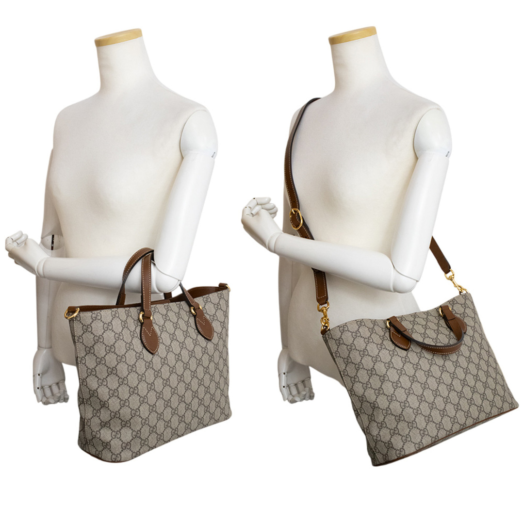 GUCCI - グッチ トート 2Way ショルダー ハンドバッグ 斜め掛け GUCCI - グッチ トート 2Way ショルダー ハンドバッグ 斜め掛け