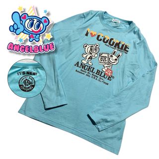 angelblue - エンジェルブルー ナカムラくんスパンコールTシャツ angelblue - エンジェルブルー ナカムラくんスパンコールTシャツ