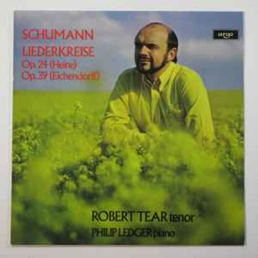 英LP Robert Schumann, Robert Tear, Chumann Liederkreise Op. 39 And Op. 24 ZRG718 ARGO /00260 エンタメ/ホビーのエンタメ その他(その他)の商品写真