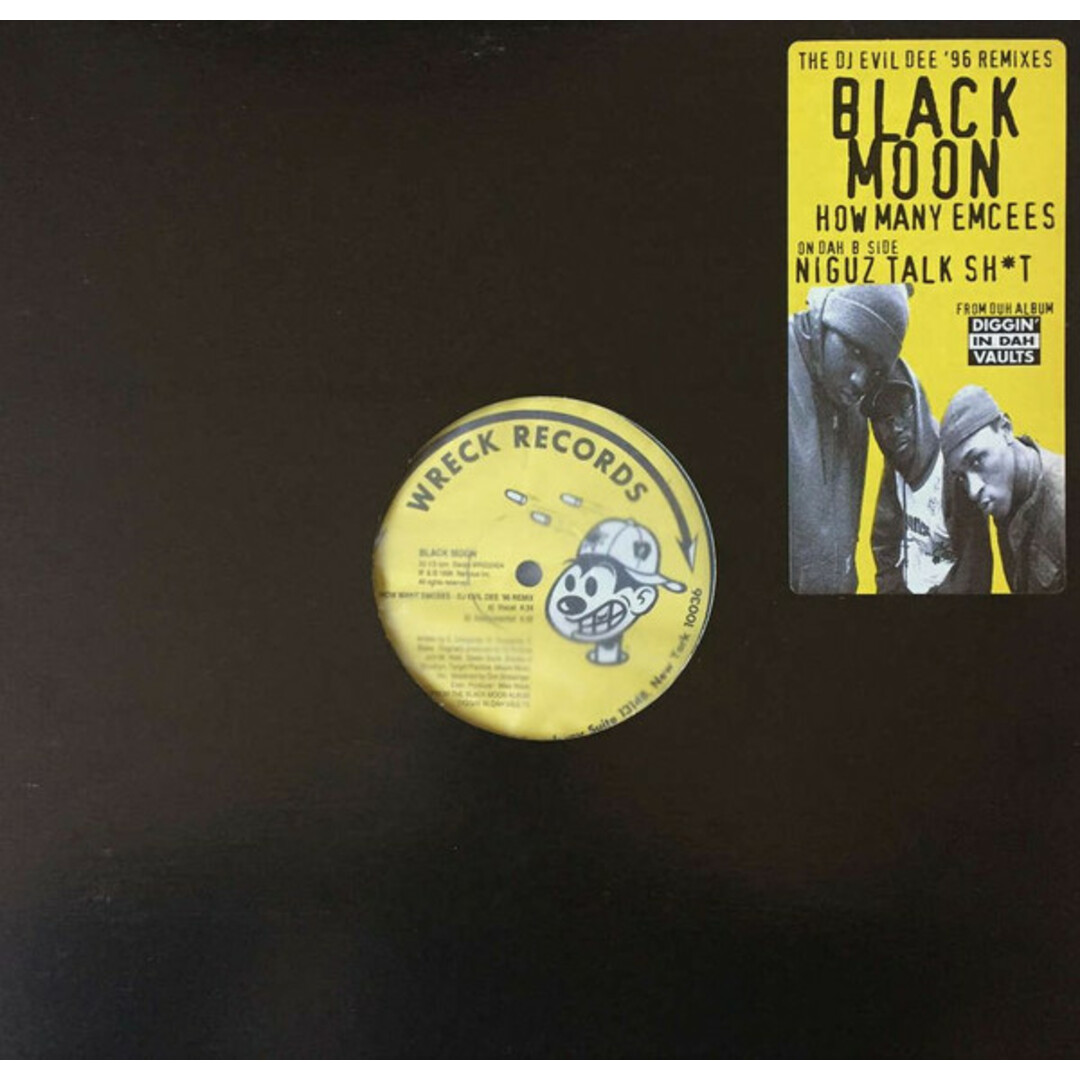 米12” Black Moon How Many Emcees (The DJ Evil Dee 96 Remix) WR202401 Wreck Records /00250 エンタメ/ホビーのエンタメ その他(その他)の商品写真