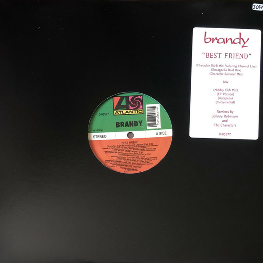 米12” Brandy Best Friend 085577 Atlantic /00250 エンタメ/ホビーのエンタメ その他(その他)の商品写真