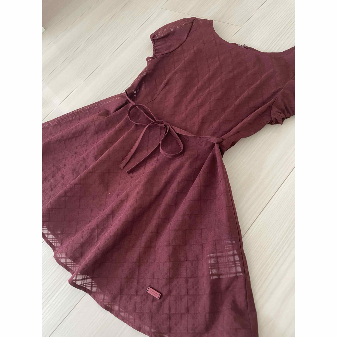 BURBERRY BLUE LABEL - 美品✨ Burberry ワンピース シースルー BURBERRY BLUE LABEL - 美品✨ Burberry ワンピース シースルー