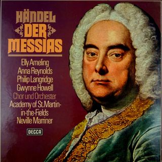 独4LP Georg Friedrich Handel - Elly  Der Messias 635349FK Decca /00780(その他)