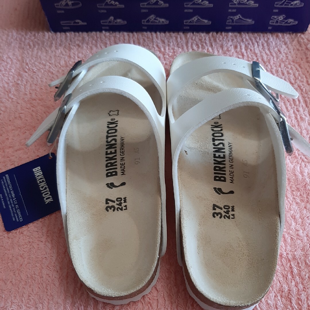 BIRKENSTOCK - ▪️新品 ビルケンシュトック アリゾナ 37 白 BIRKENSTOCK - ▪️新品 ビルケンシュトック アリゾナ 37 白