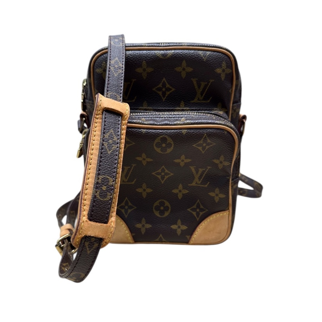 LOUIS VUITTON - 　ルイ・ヴィトン LOUIS VUITTON アマゾン M45236 モノグラム PVC レザー レディース ショルダーバッグ