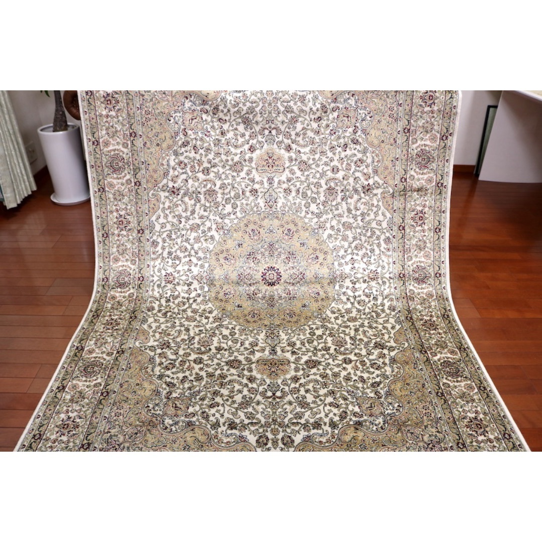 ペルシャ柄絨毯 160×230 新品未使用 大判ラグ カーペット 訳あり