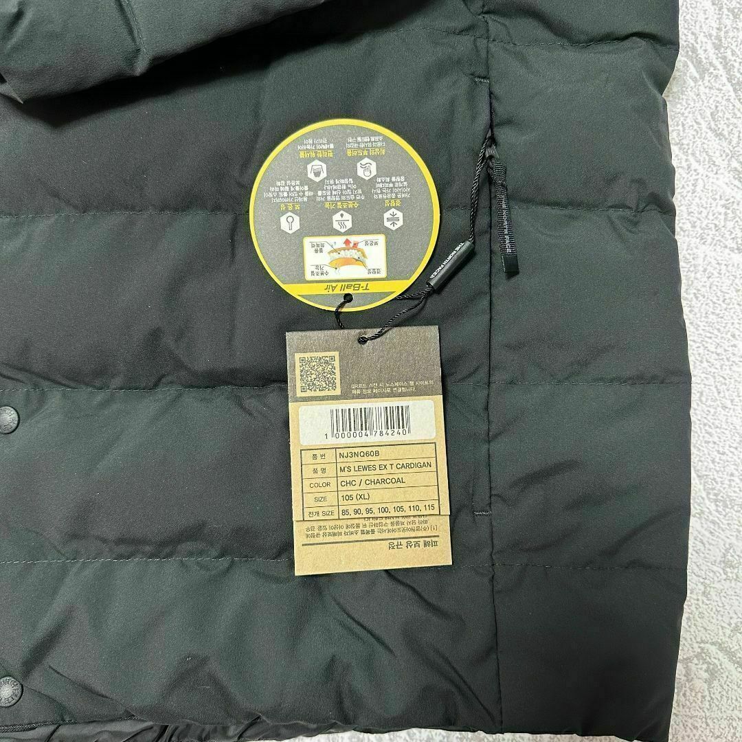 THE NORTH FACE - 新品 ノースフェイス XL チャコール ダウン THE NORTH FACE - 新品 ノースフェイス XL チャコール ダウン