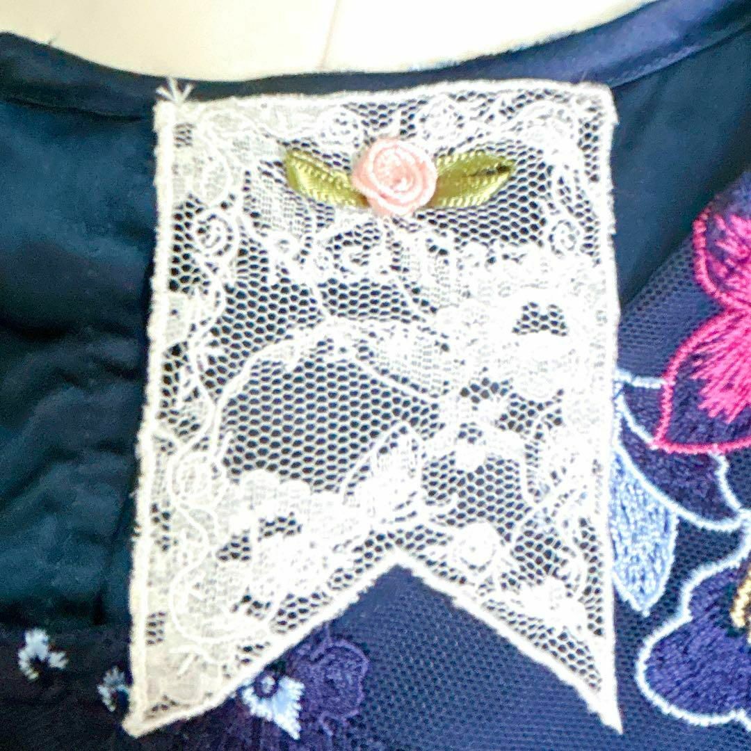 Rose Tiara - ローズティアラ バタフライ3Dレース フラワー刺繍 Rose Tiara - ローズティアラ バタフライ3Dレース フラワー刺繍