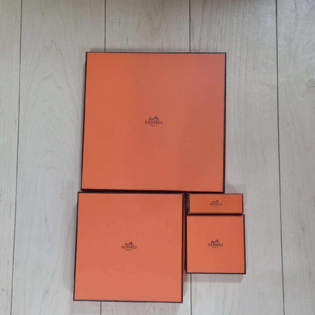 HERMES - エルメス 空き箱6個紙袋2枚セットの通販 by みー's HERMES - エルメス 空き箱6個紙袋2枚セットの通販 by みー's