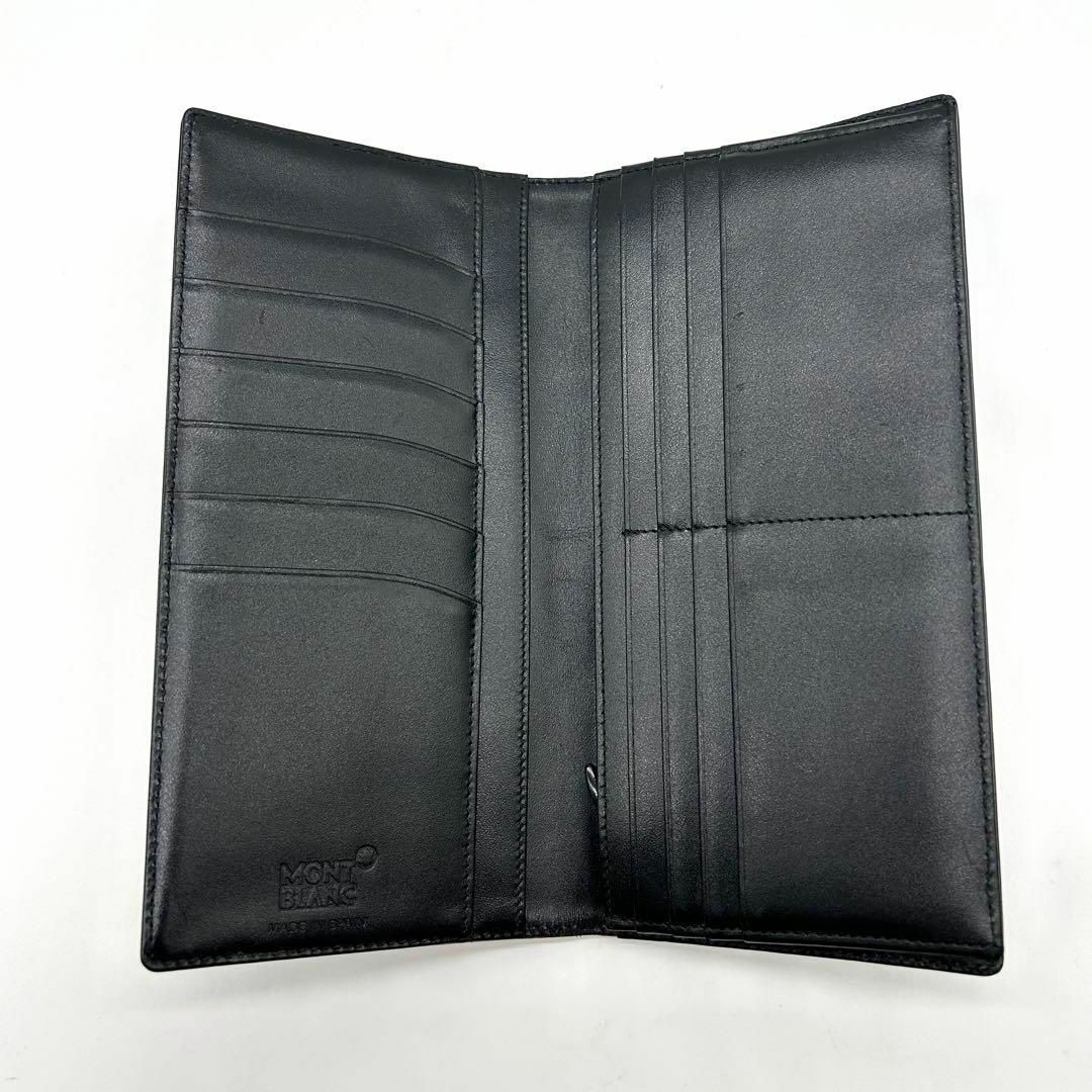 MONTBLANC - 未使用級 モンブラン 長財布 二つ折り レザー MONTBLANC - 未使用級 モンブラン 長財布 二つ折り レザー