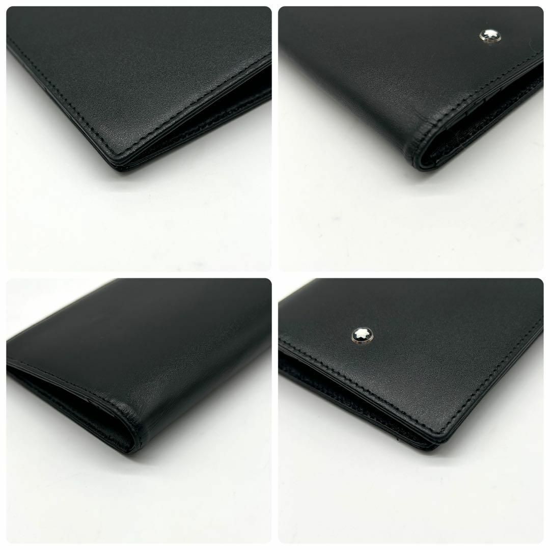 MONTBLANC - 未使用級 モンブラン 長財布 二つ折り レザー MONTBLANC - 未使用級 モンブラン 長財布 二つ折り レザー