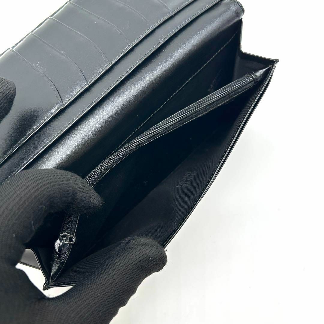 MONTBLANC - 未使用級 モンブラン 長財布 二つ折り レザー MONTBLANC - 未使用級 モンブラン 長財布 二つ折り レザー