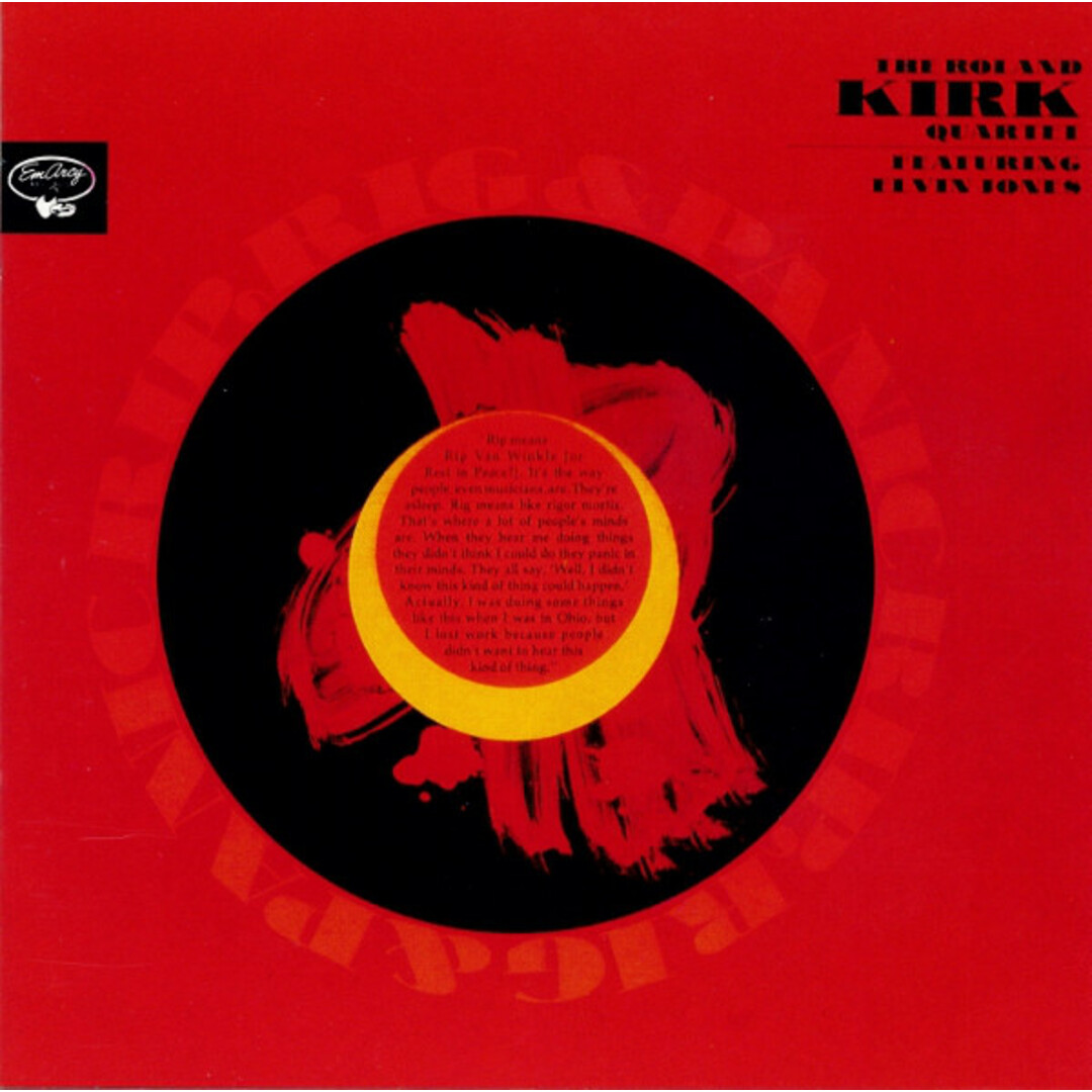 欧CD Rahsaan Roland Kirk, Elvin Jon Rip, Rig & Panic/Now Please Dont You Cry, Beautiful 8321642 EmArcy /00110 エンタメ/ホビーのCD(ジャズ)の商品写真