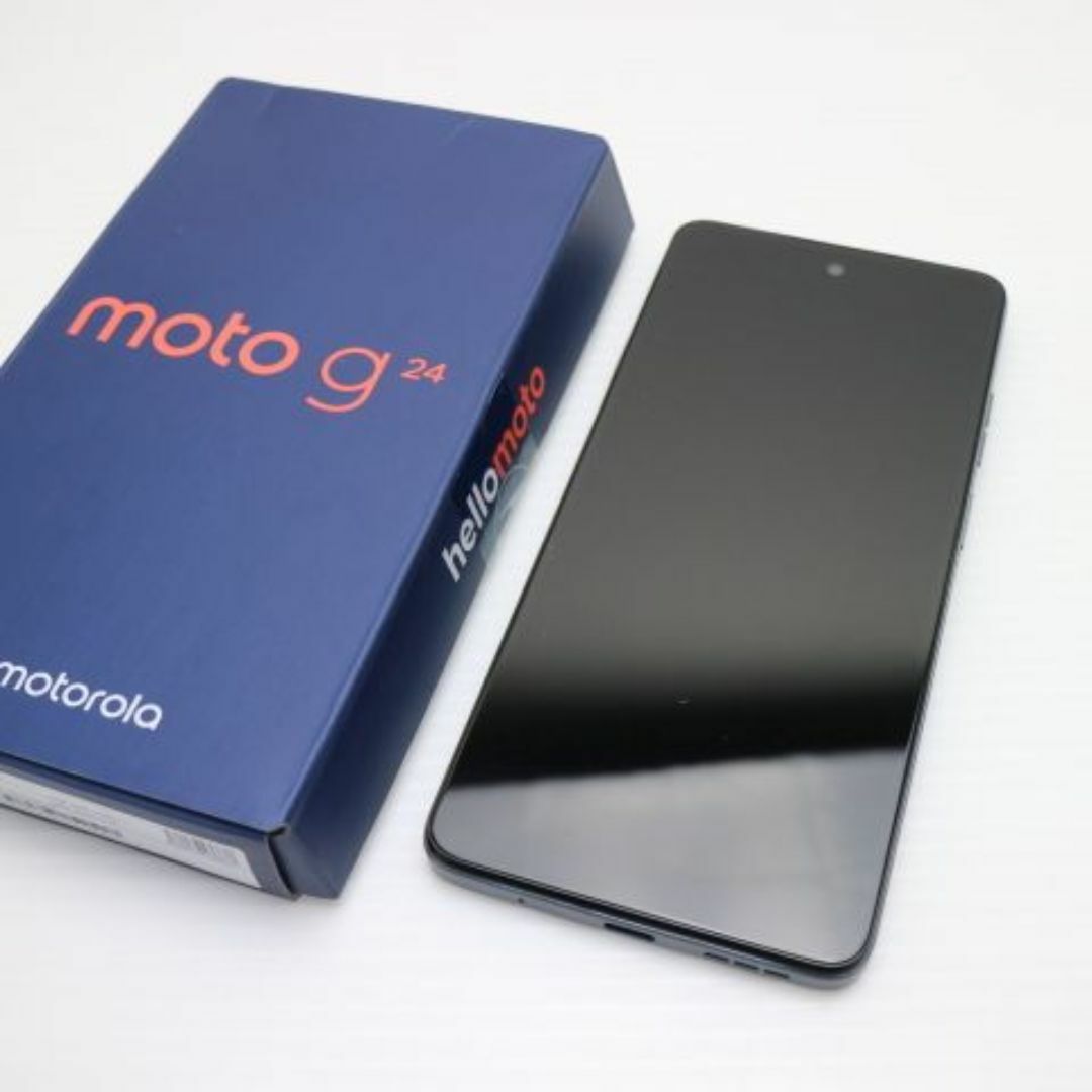 Motorola - 新品同様 SIMフリー moto g24 マットチャコール Motorola - 新品同様 SIMフリー moto g24 マットチャコール