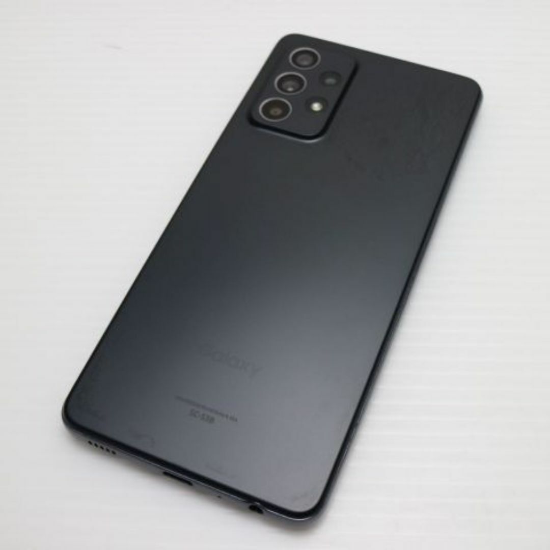 何でも揃う SAMSUNG - M333の オーサムブラック 5G A52 Galaxy SC-53B 中古 携帯電話本体