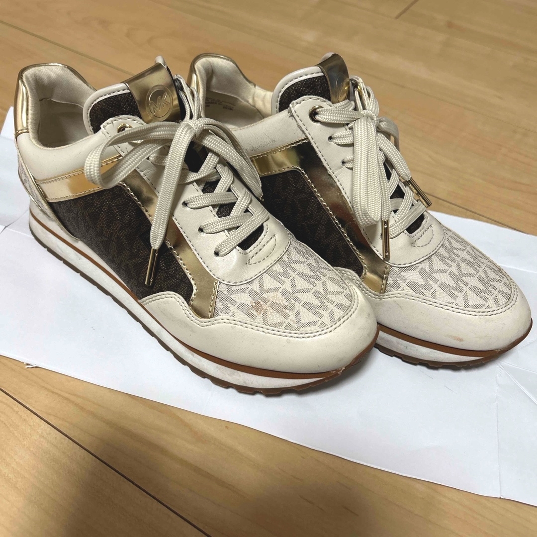 MICHAEL KORS - MICHAEL KORS マイケルコース スニーカー 23.5cm MICHAEL KORS - MICHAEL KORS マイケルコース スニーカー 23.5cm