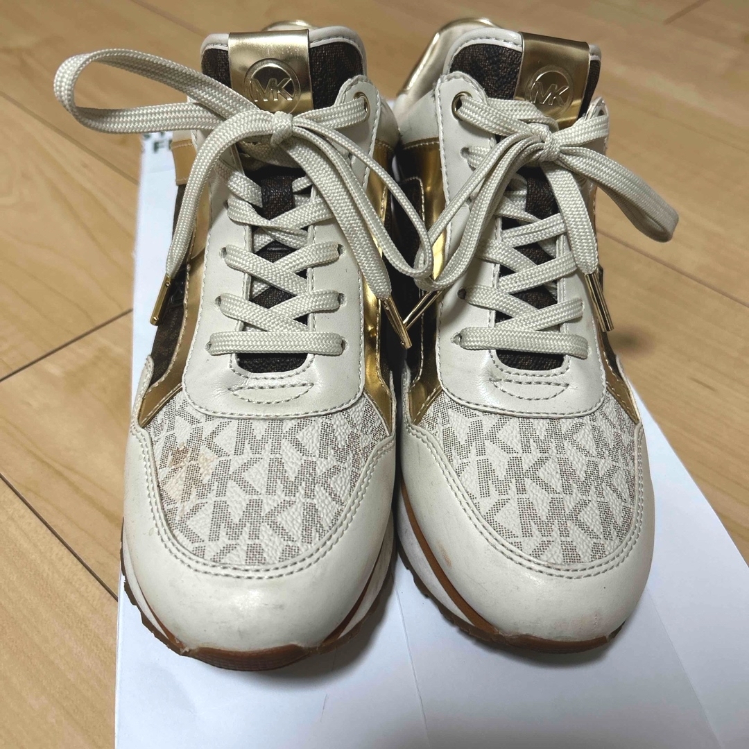 MICHAEL KORS - MICHAEL KORS マイケルコース スニーカー 23.5cm MICHAEL KORS - MICHAEL KORS マイケルコース スニーカー 23.5cm