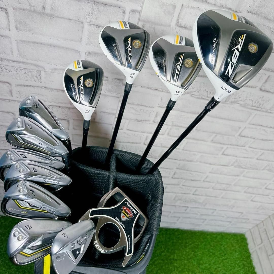 TaylorMade - テーラーメイド RBZステージ2 12本セット メンズ TaylorMade - テーラーメイド RBZステージ2 12本セット メンズ