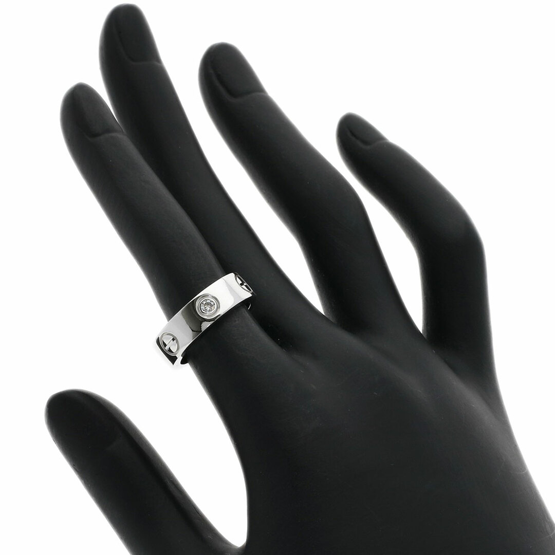 Cartier - CARTIER ラブリング ハーフ ダイヤモンド #49 リング Cartier - CARTIER ラブリング ハーフ ダイヤモンド #49 リング