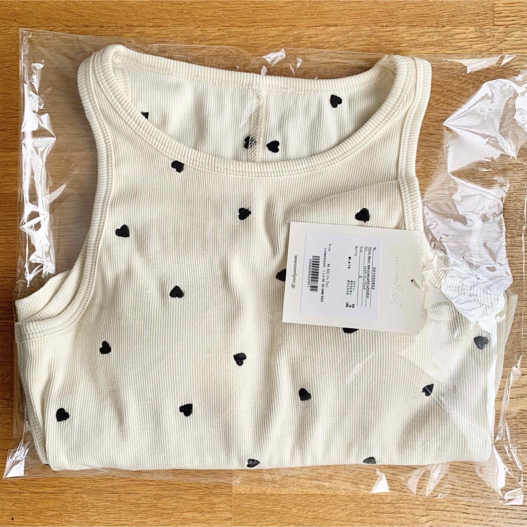 SeaRoomlynn - シールームリン Heart embroideryパッドin SeaRoomlynn - シールームリン Heart embroideryパッドin