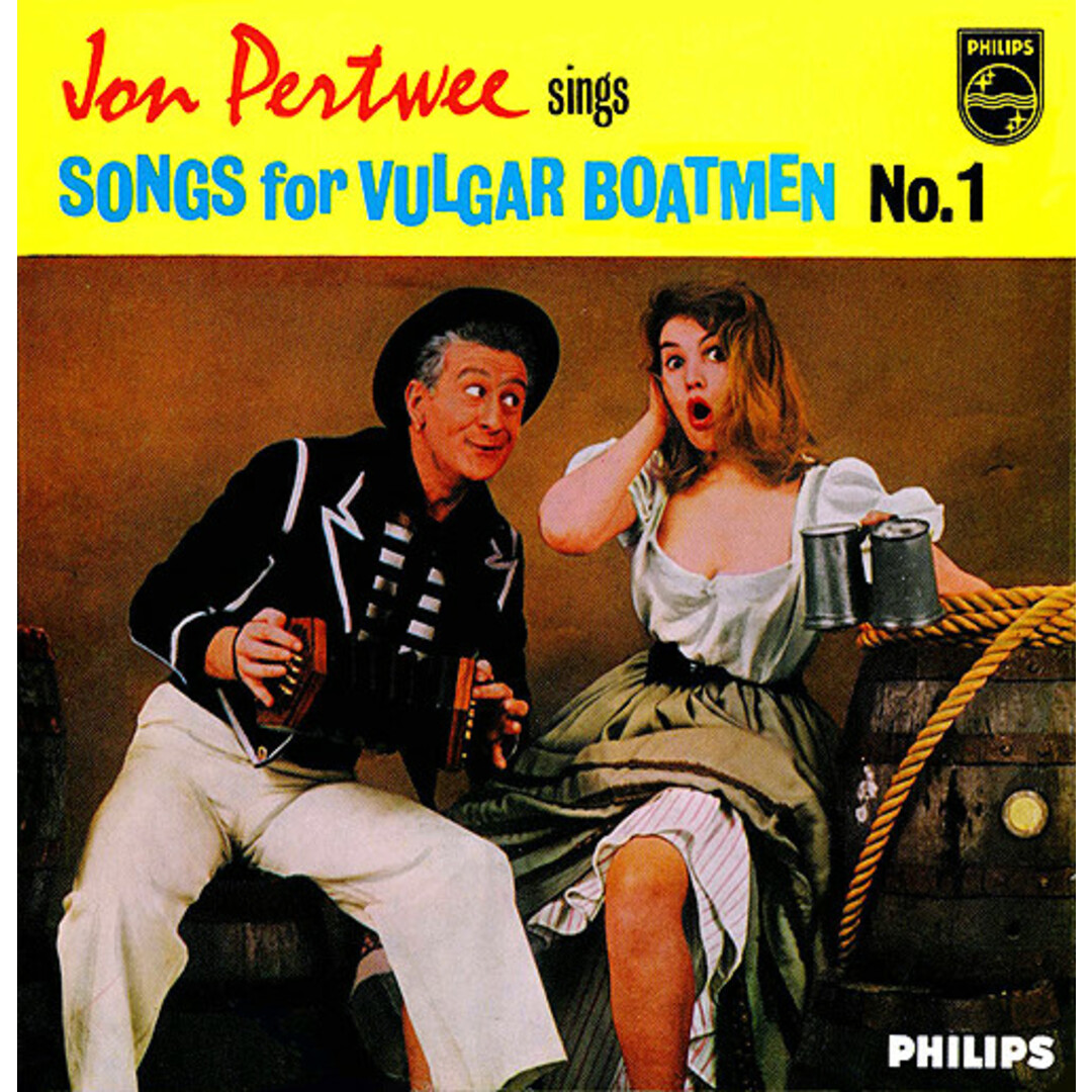 英7” Jon Pertwee Sings Songs For Vulgar Boatmen No. 1 433629BE Philips /00080 エンタメ/ホビーのエンタメ その他(その他)の商品写真