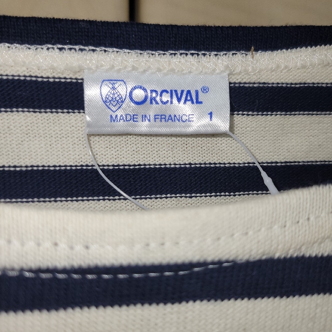ORCIVAL - 新品タグ付き☆ORClVALボーダーカットソーネイビー ORCIVAL - 新品タグ付き☆ORClVALボーダーカットソーネイビー