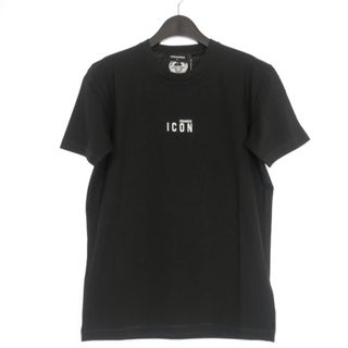 DSQUARED2 - DSQUARED2 23SS ミニロゴ Tシャツ 半袖 L ブラック DSQUARED2 - DSQUARED2 23SS ミニロゴ Tシャツ 半袖 L ブラック