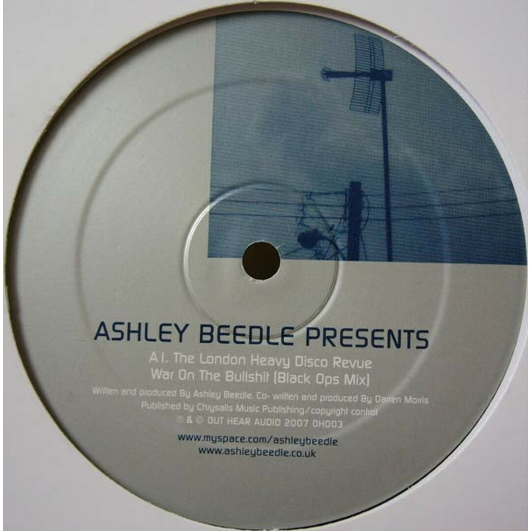 英12” Ashley Beedle Presents The Lon War On The Bullshit / Jump Up (Massai) / ....And Ju OH003 Out Hear Audio /00250 エンタメ/ホビーのエンタメ その他(その他)の商品写真