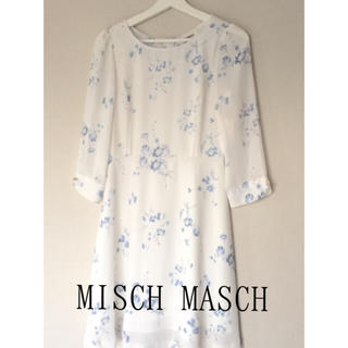 ミッシュマッシュ(MISCH MASCH)の✭*.+ﾟ新品タグ付き♡MISCH MASCH 花柄ワンピース✭*.+ﾟ(ミニワンピース)