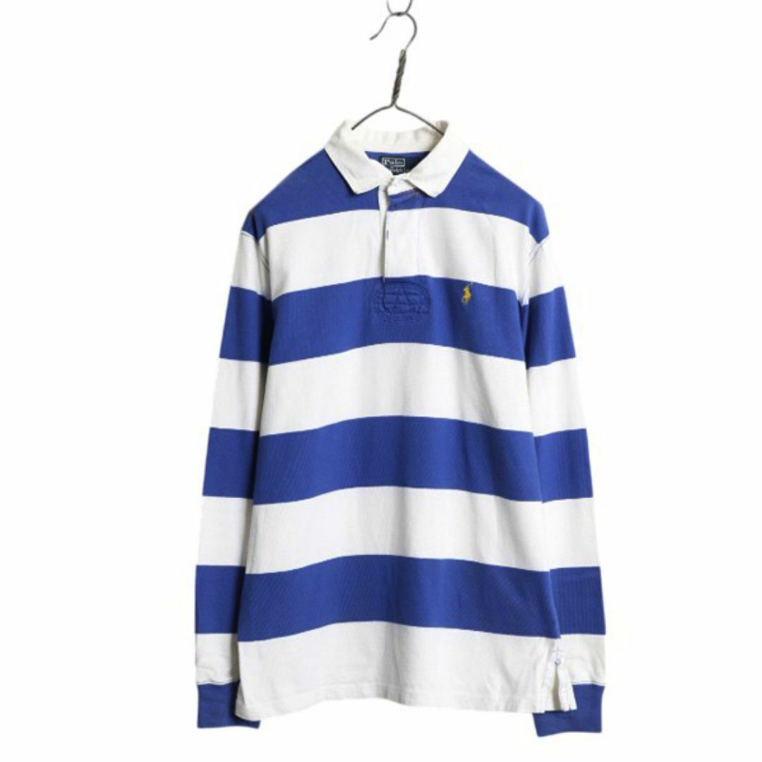 Ralph Lauren - 90s ポロ ラルフローレン ボーダー ラガーシャツ Ralph Lauren - 90s ポロ ラルフローレン ボーダー ラガーシャツ