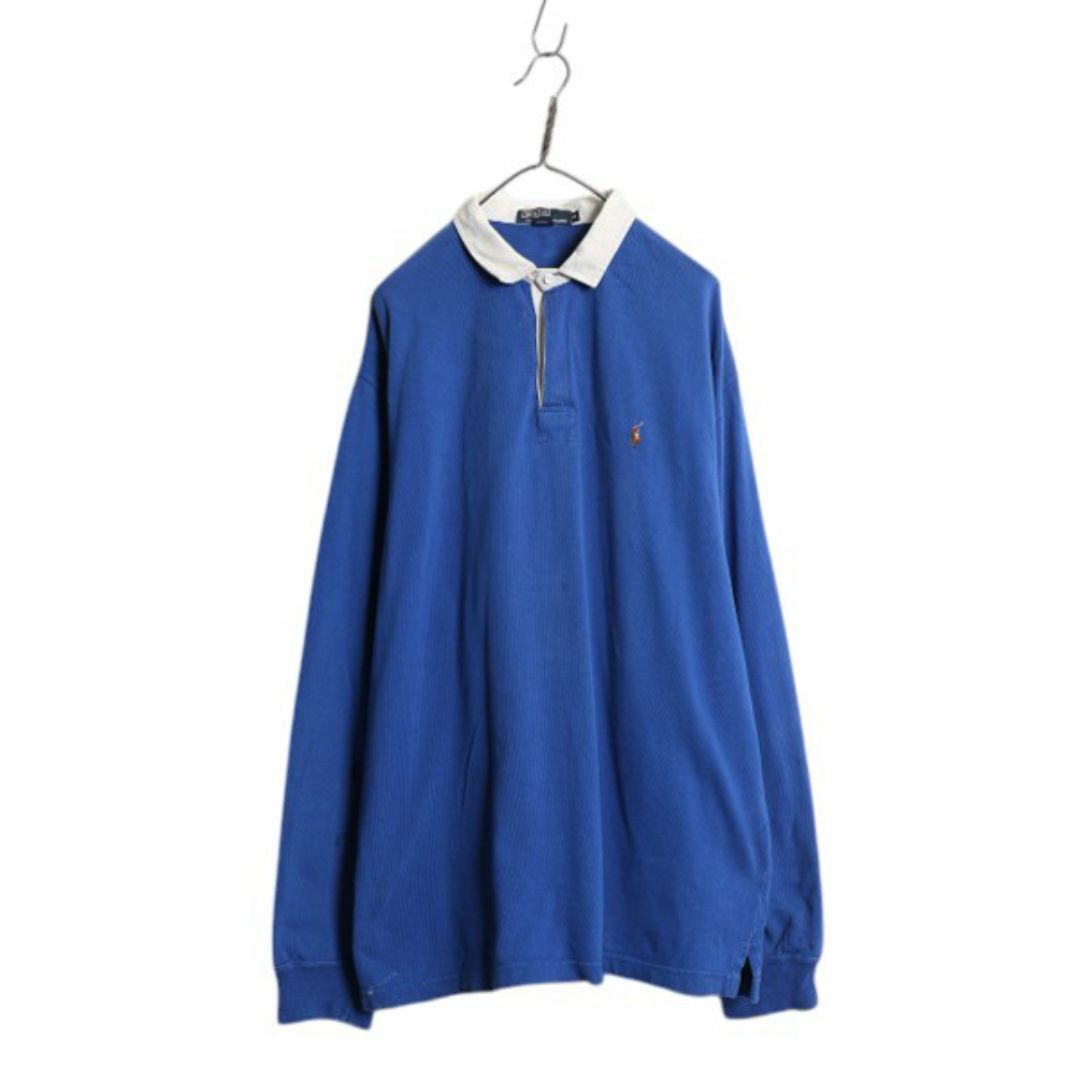 Ralph Lauren - 90s USA製 ポロ ラルフローレン 長袖 ラガー Ralph Lauren - 90s USA製 ポロ ラルフローレン 長袖 ラガー