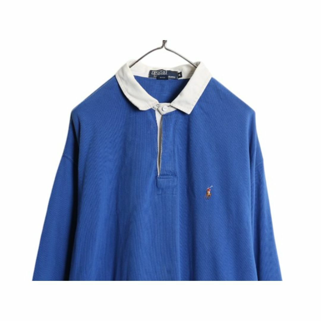 Ralph Lauren - 90s USA製 ポロ ラルフローレン 長袖 ラガー Ralph Lauren - 90s USA製 ポロ ラルフローレン 長袖 ラガー