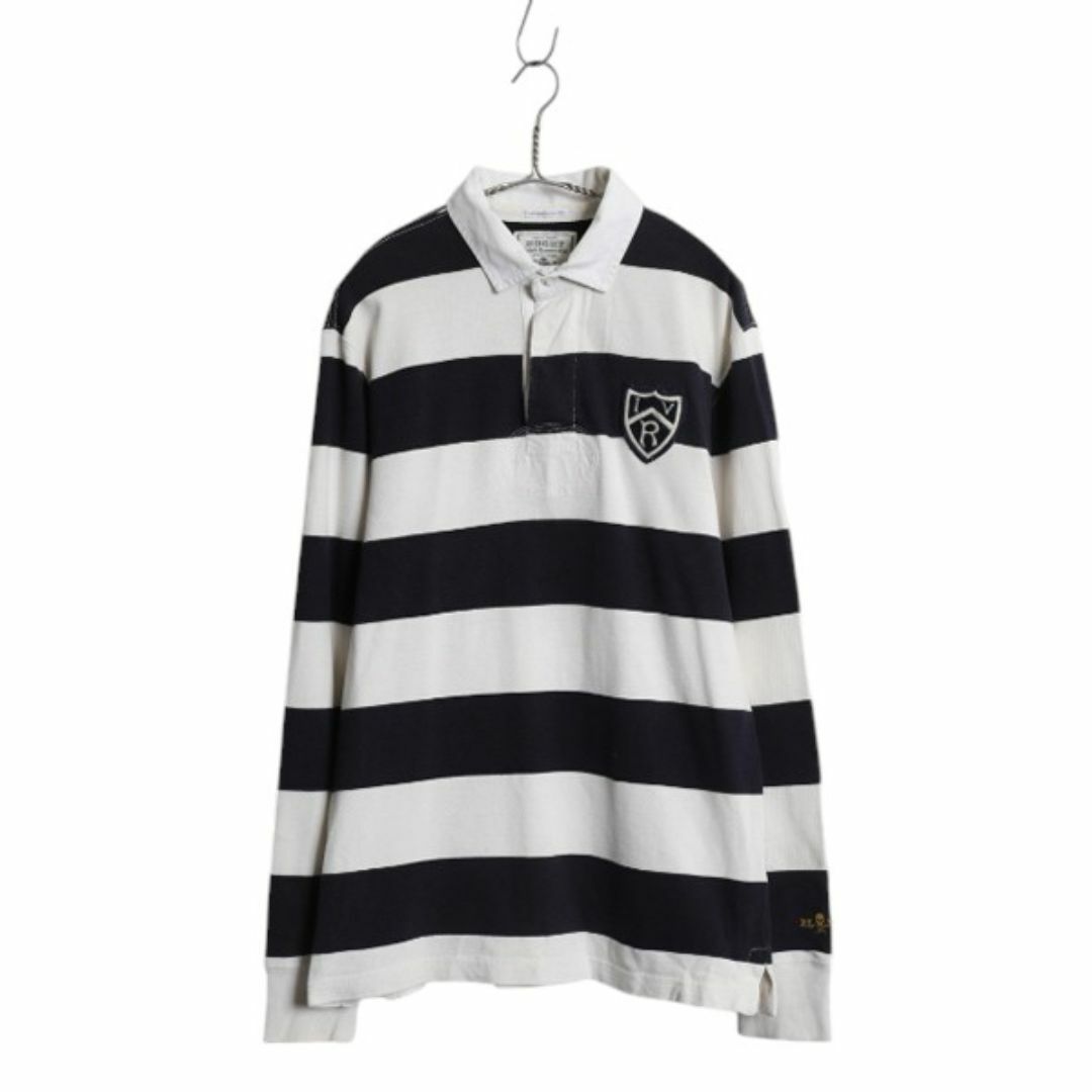 Ralph Lauren - ラグビー ラルフローレン ワイド ボーダー 長袖 Ralph Lauren - ラグビー ラルフローレン ワイド ボーダー 長袖