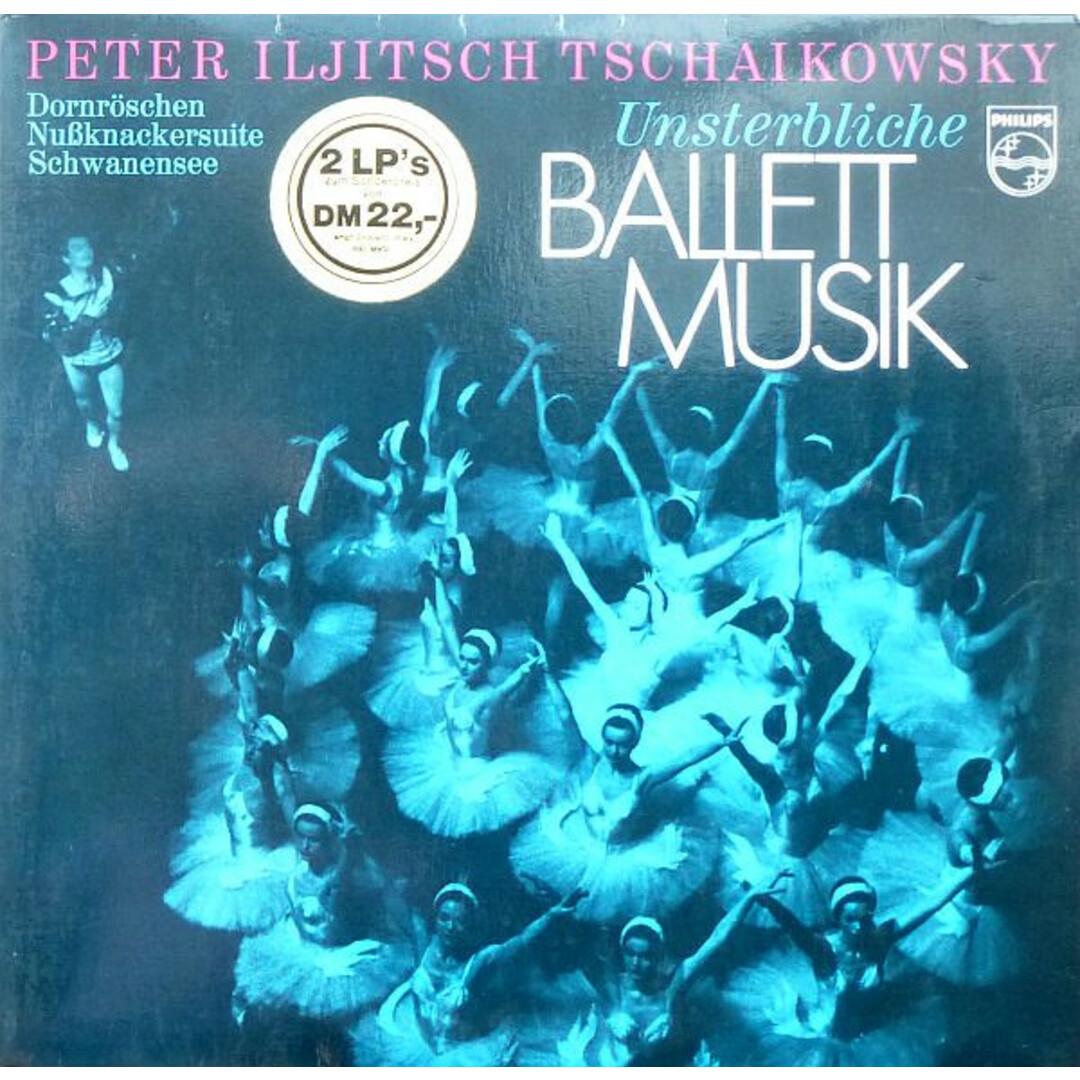 独2LP Pyotr Ilyich Tchaikovsky Unsterbliche Ballettmusik ・ Dornroschen ・ Nussknack H71AX220 Philips /00660 エンタメ/ホビーのエンタメ その他(その他)の商品写真