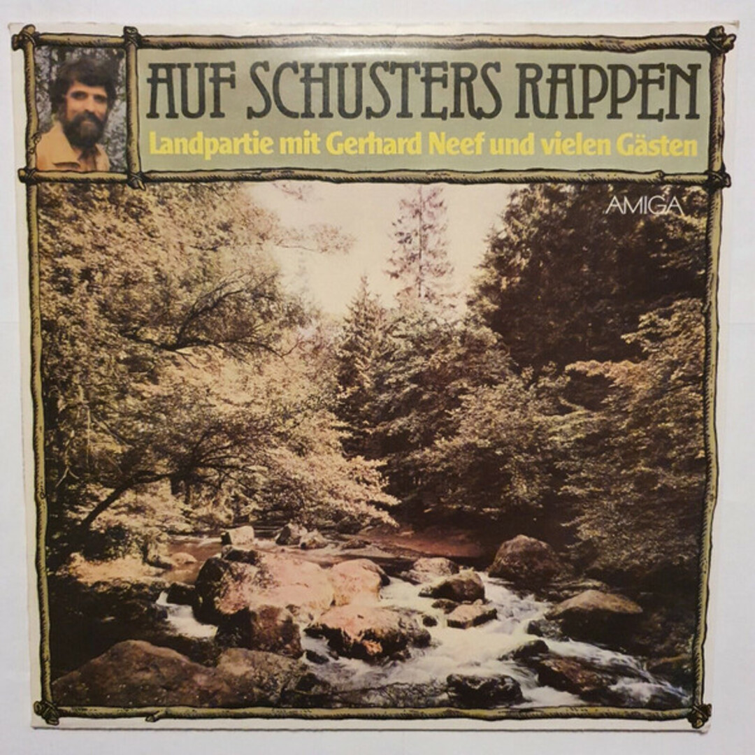 独LP Gerhard Neef , Various Auf Schusters Rappen - Landpartie Mit Gerhard Neef 845240 AMIGA /00260 エンタメ/ホビーのエンタメ その他(その他)の商品写真