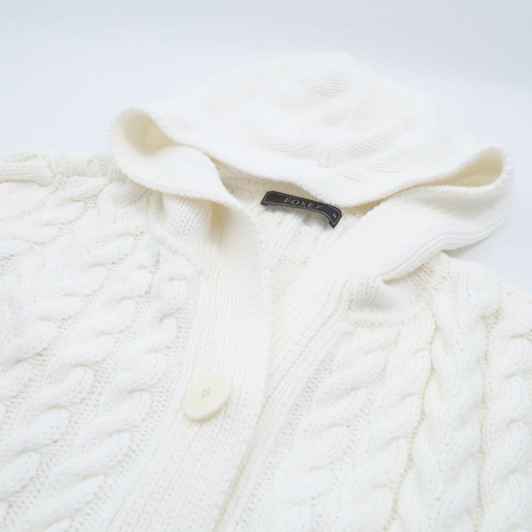 FOXEY - 美品 FOXEY フォクシー 25173 フーディニット FOXEY - 美品 FOXEY フォクシー 25173 フーディニット