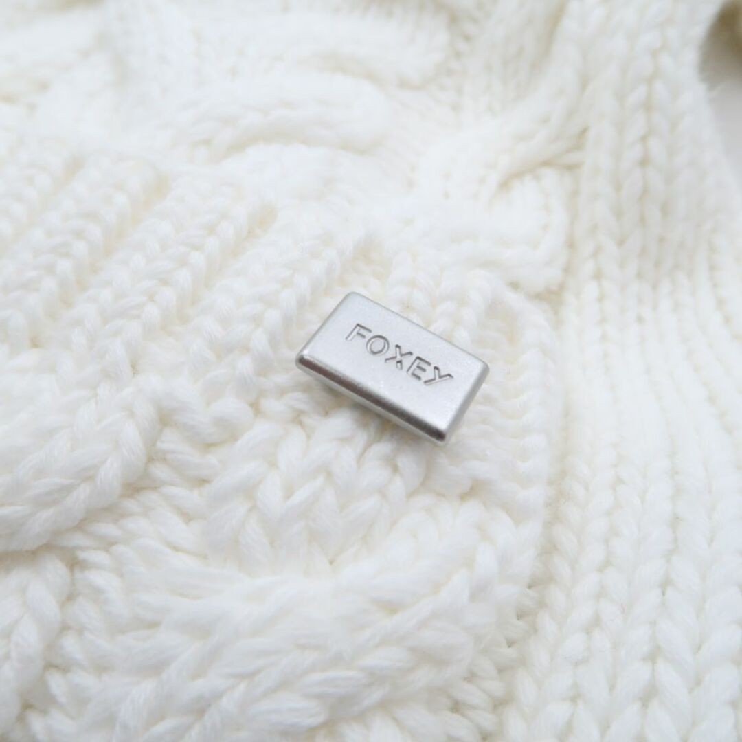 FOXEY - 美品 FOXEY フォクシー 25173 フーディニット FOXEY - 美品 FOXEY フォクシー 25173 フーディニット