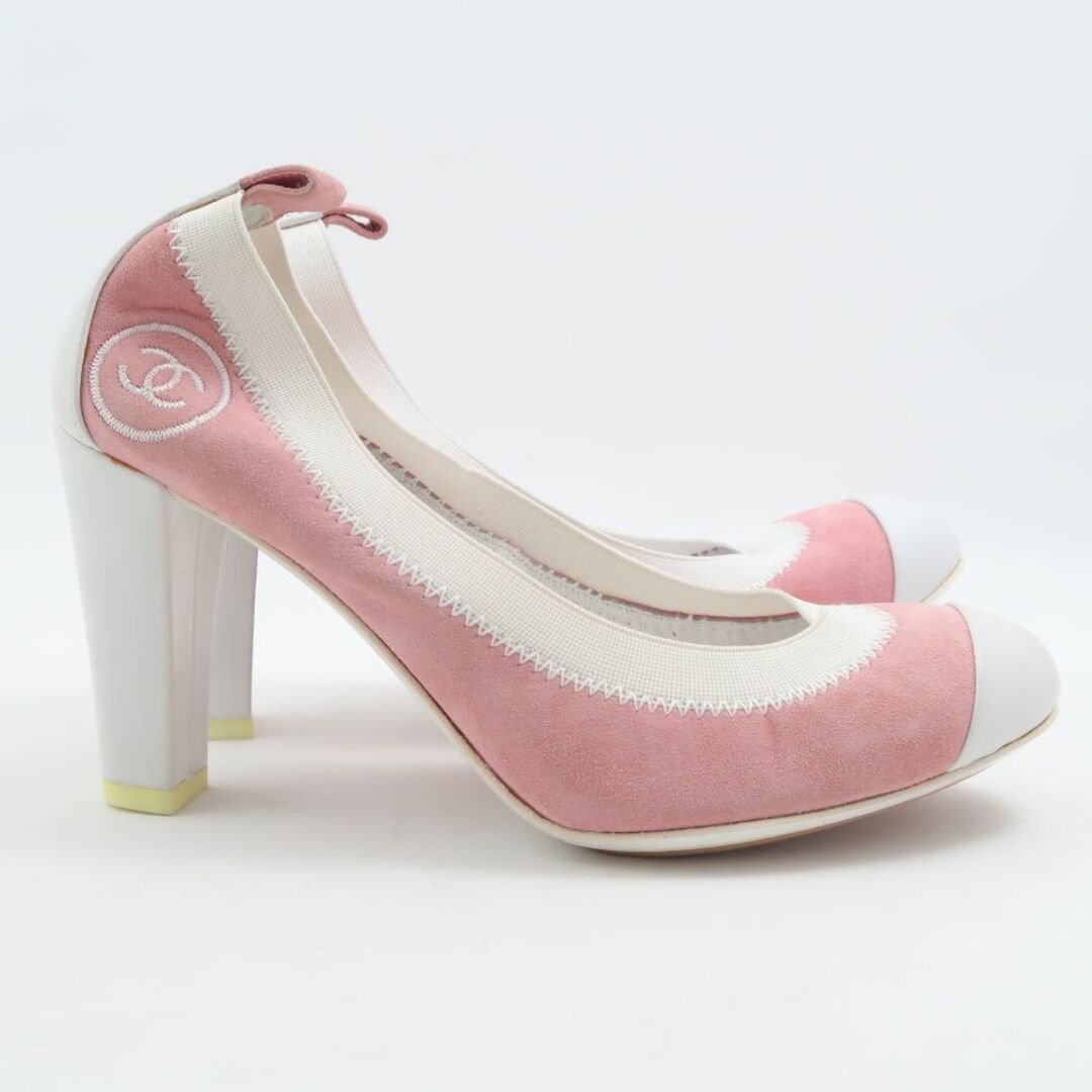 CHANEL - 美品 CHANEL シャネル G25140x01000 パンプス 35C 22.5 CHANEL - 美品 CHANEL シャネル G25140x01000 パンプス 35C 22.5